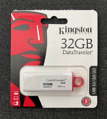 Kingston Technology 32GB G4 DataTraveler Flash Drive - NEW