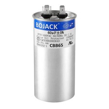 60 uF  5 60 MFD 370/450 V CBB65 Round Run Start Capacitor for AC Motor Run o...