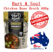 New Thailand made Hart & Soul Chicken Bone Broth Soup 350g + Free Ship