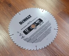 Dewalt DEWALT DW3126 12" 60 Tooth Blade for DWS780 DWS779 12 IN Miter Saw