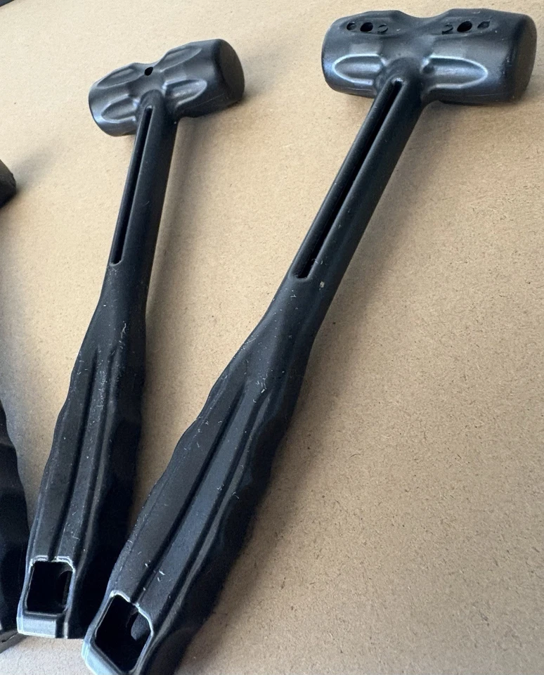 Mazos de plástico para tienda de madera de artes y manualidades nuevos (paquete de 3 piezas) Foto 2 de 3