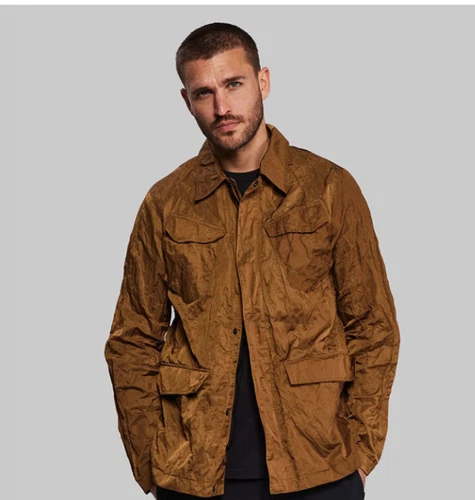 Authentic Vollebak Steel Field Jacket – Bronze Edition – Size Medium Excellent - product listing photo