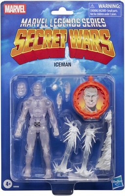 Secret Wars - Marvel Legends: Retro - Iceman Action Figure [New Toy] Action Fi