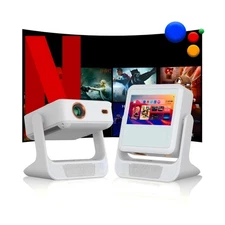 【Touch Screen/APP Store/800 ANSI/Auto Focus】Portable Projector, 4K