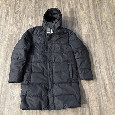 BARBOUR Fibre Down Men's Tartan Hoxley Baffle Quilt Jacket Size Médium
