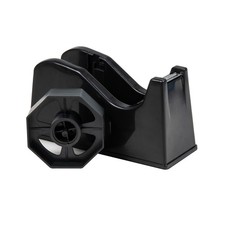 Desktop Tape Dispenser Adhesive Roll Holder Fits 1" 3" Core with Weighted...