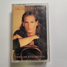 Michael Bolton   Time Love  Tenderness Cassette 1991 Sony Pop Rock