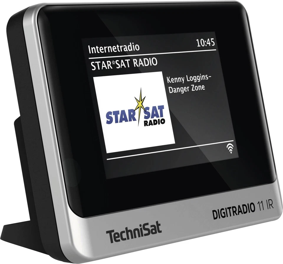 Technisat Radio DIGITRADIO 11 IR schwarz silber DAB+ RDS Bluetooth WLAN