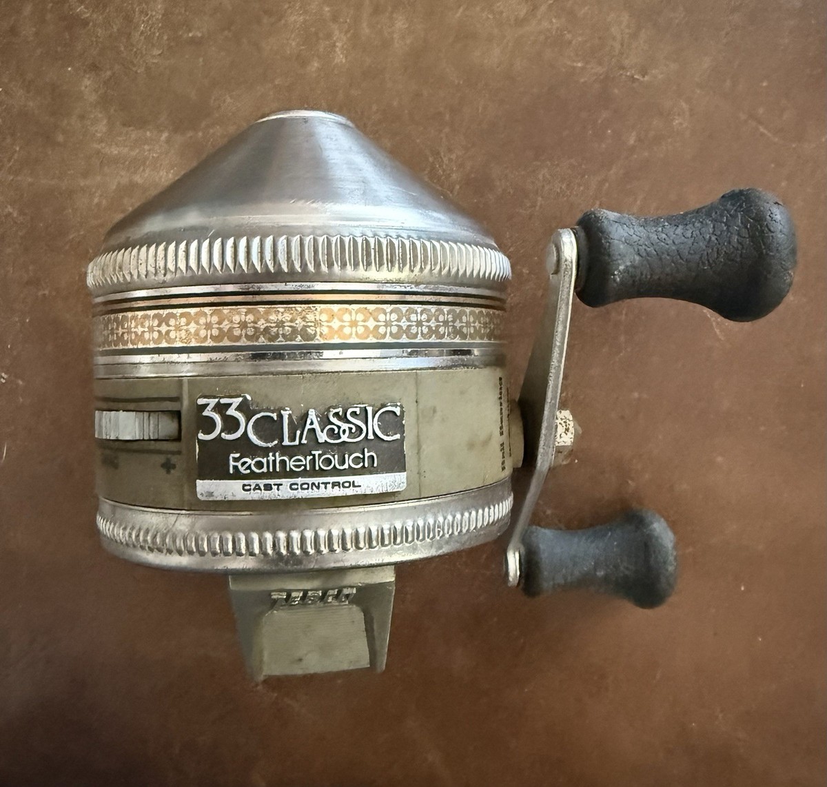 Zebco 33 Classic Feathertouch Spin Cast Reel Made In The USA | eBay