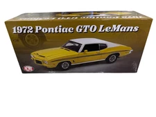 ACME 1972 Pontiac GTO LeMans Vinyl Top Monarch Yellow 1/18 1 of 264