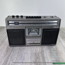 1981 GE Boombox 3-5286A Stereo Radio General Electric Cassette Does Not Work