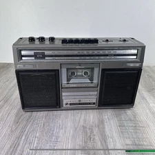 1981 GE Boombox 3-5286A Stereo Radio General Electric Cassette Does Not Work 