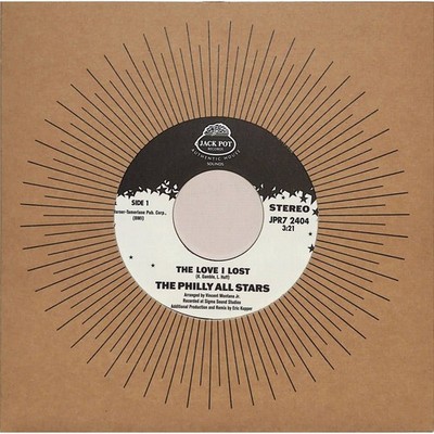 The Philly All Stars / THE LOVE I LOST ( ERIC KUPPER MIX ) (7 INCH) / Jack Pot 