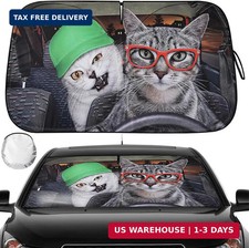 Windshield Sun Shade - Car Sun Shade Windshield, Cute Reflector Sunshade Offers