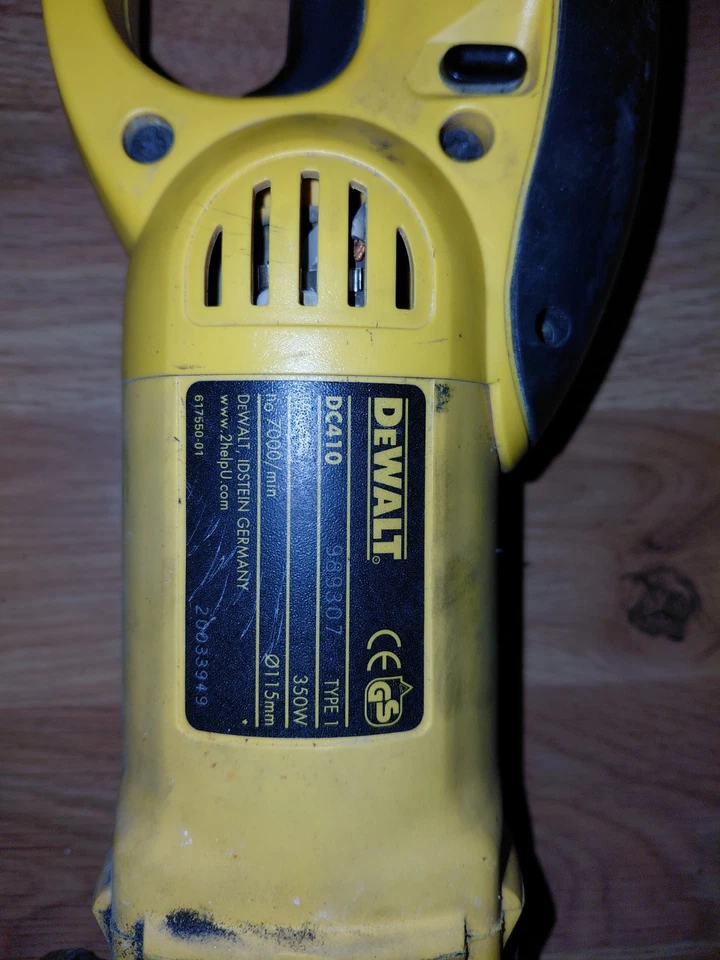 DeWalt DC410 Akku-Winkelschleifer Flex - Bild 3 von 3