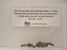 10 Pieces THFC-006-MS-1153 Insert Screw