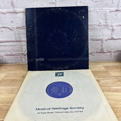 Rare New York philharmonic/westminster choir Gothic Dream of Grotius Aircheck