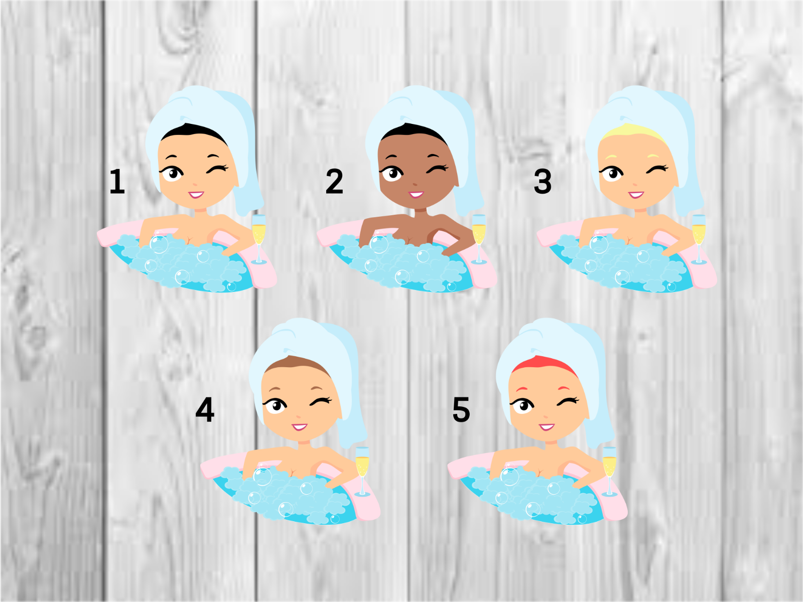 Bath Time, Me Time, Relax, Wine Planner Stickers- Perfect For Any Planner