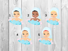 Bath Time, Me Time, Relax, Wine Planner Stickers- Perfect For Any Planner