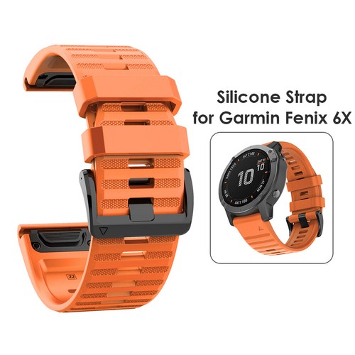 Replacement Silicone Watch Band Strap for Fenix 6X 5X 3 D2 Tactix Bravo - Zdjęcie 14 z 24