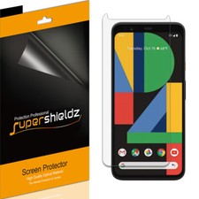 6X Supershieldz Clear Screen Protector Saver for Google Pixel 4