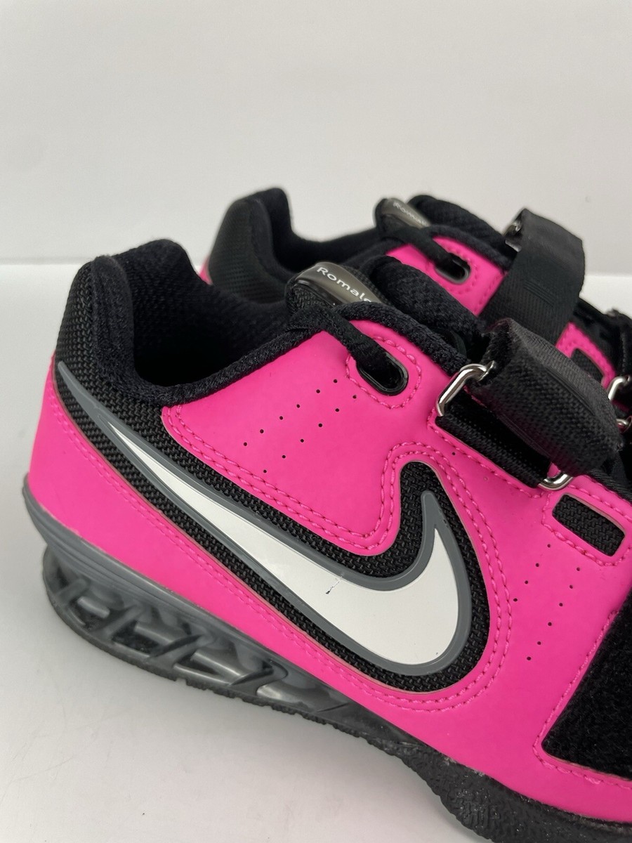 Nike Mens Romaleos 2 Pink / Black 476927-601 Weightlifting Nike Mens Romaleos 2 Pink / Black 476927-601 Weightlifting