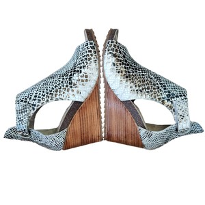 diba true snakeskin booties