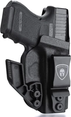 WARRIORLAND IWB Kydex Holster For Glock 26 (Gen3-5)/Glock 27/Glock 33(Gen3-4) Right Hand