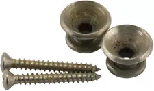 Genuine Fender Road Worn/Relic Aged Strat/Tele Strap Buttons Set/Pair