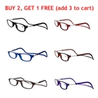 Hanging Folding Magnetic Reading Eyeglasses Glasses Front Click Connect Neck NEW