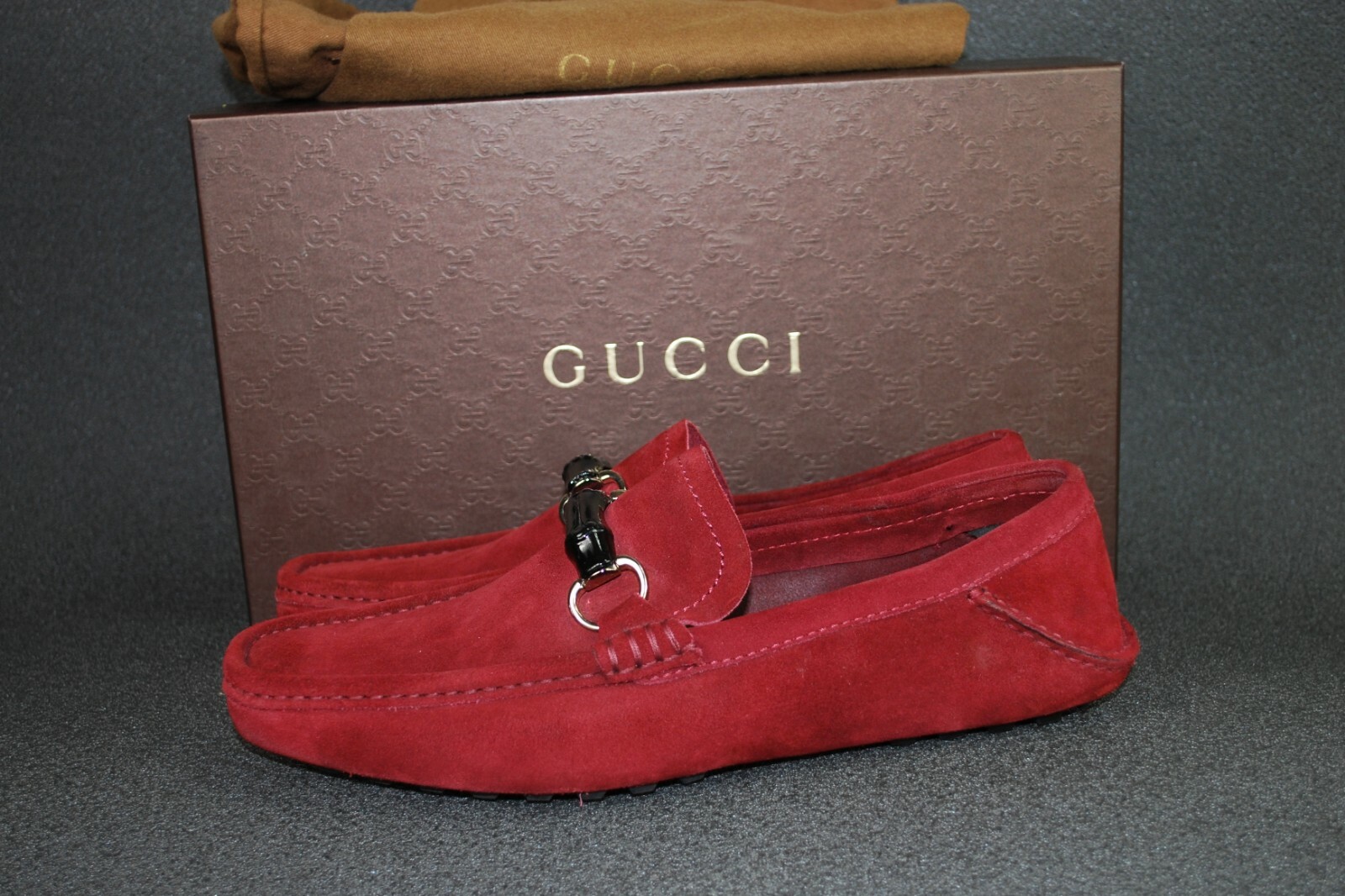 GUCCI AUTHENTIC driving Loafer made in Italy UK7/ US7… Gem