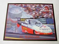 NHRA 1995 Al Hofmann Western Auto Slick 50 Funny Car Drag Racing Track Handout