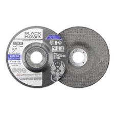 5 Pack - 5" x 1/4" x 7/8" Metal Grinding Wheels T27 Discs for Angle Grinders
