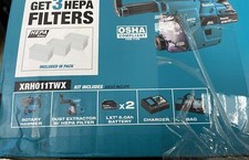 Makita XRH011TWX 18V LXT® Lithium-Ion  1" Rotary Hammer (5.0Ah) NEW OPEN BOX