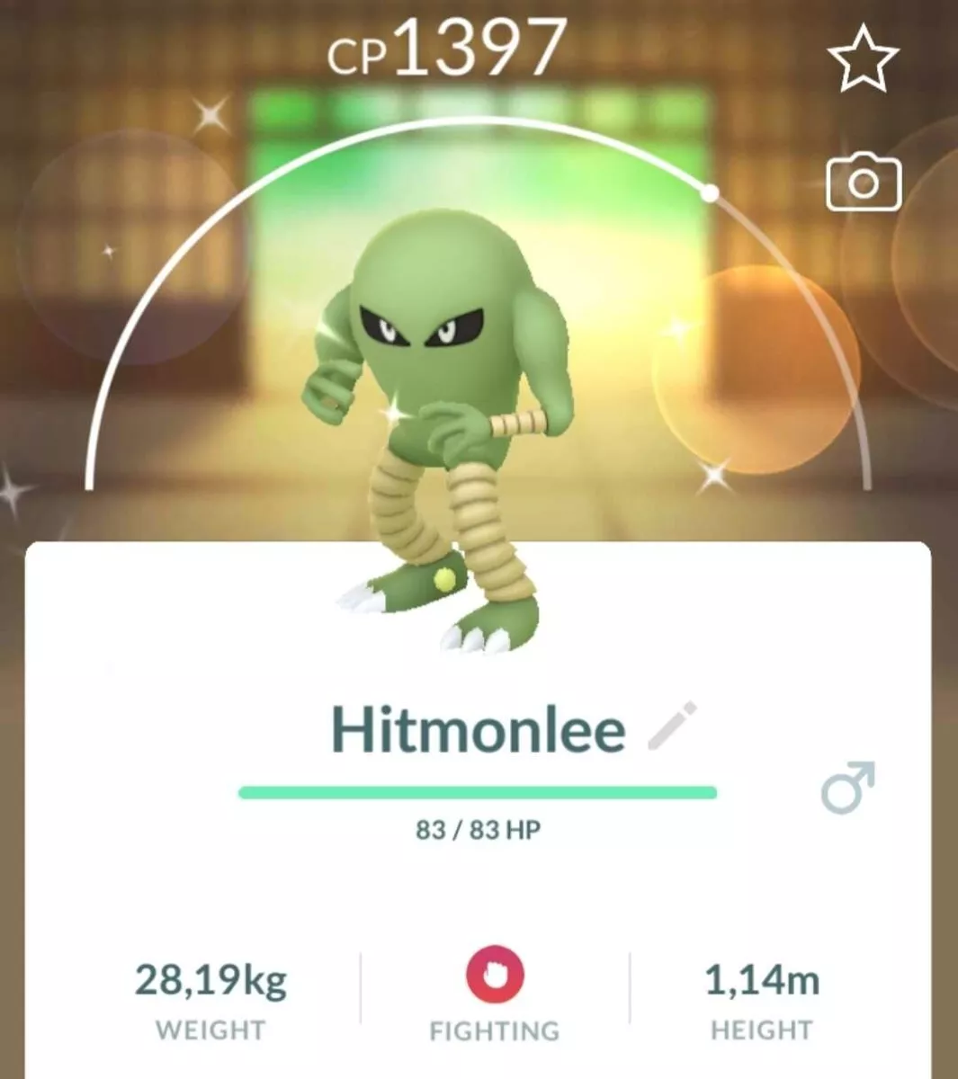 Shiny Hitmonlee - Pokemon Go