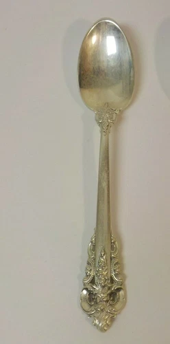 Wallace GRAND BAROQUE Sterling Silver Demitasse Spoon