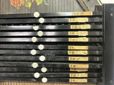 Vintage Rosetti Autoharp 32 String 12 Bar Chord Zither Musical