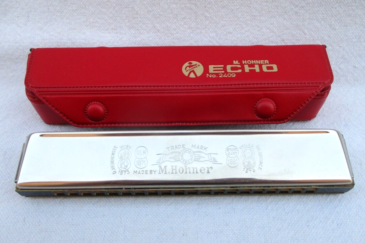 C調！HOHNER(ホーナー) 複音ハーモニカ○Echo Tremolo○2409/40C○未