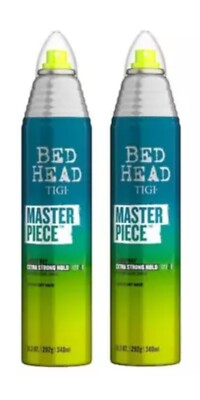 Tigi Bed Head MASTERPIECE Massive Shine Strong Hold Hairspray 10.3Oz (Pack of 2)