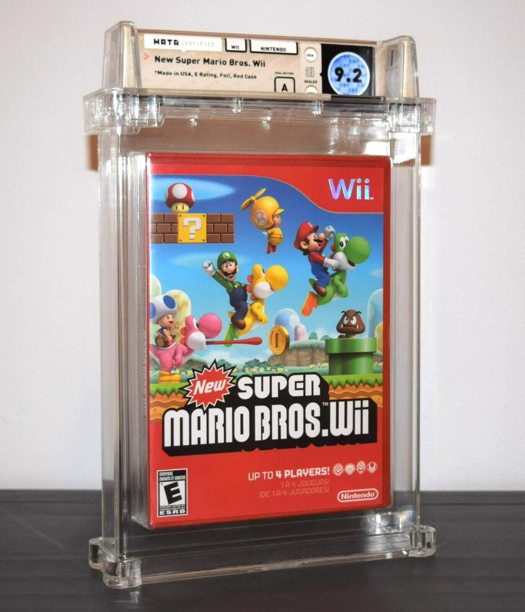 Super mario bros wii 2009 deals