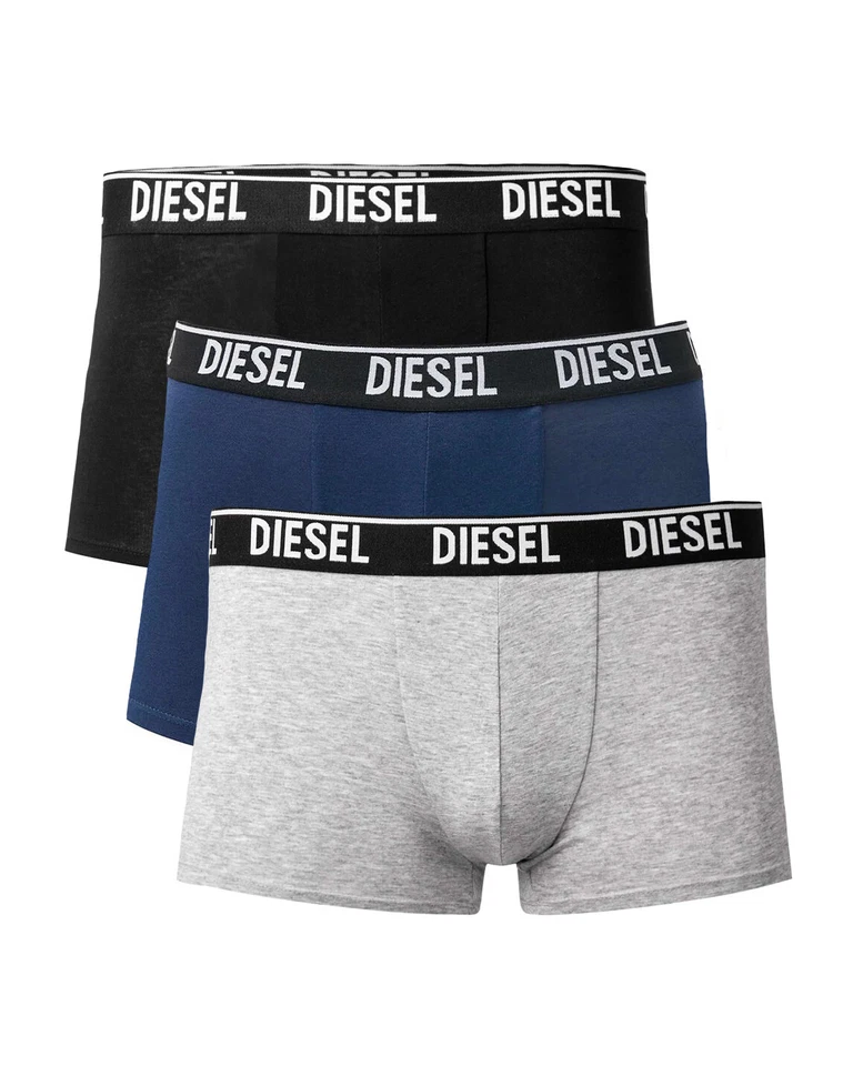 Diesel - (Paquete de 3) Calzoncillos boxer elásticos para hombre - UMBX SHAWN Foto 3 de 3