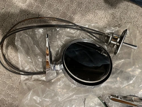 Door Mirror  (Remote Control) B5AZ-17696 fits - 55-57 Ford Thunderbird