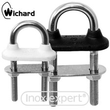 Wichard® Bullone a U Impermeabile Acciaio Inox A4 Forgiato Occhio di Copertura Staffa di Ancoraggio