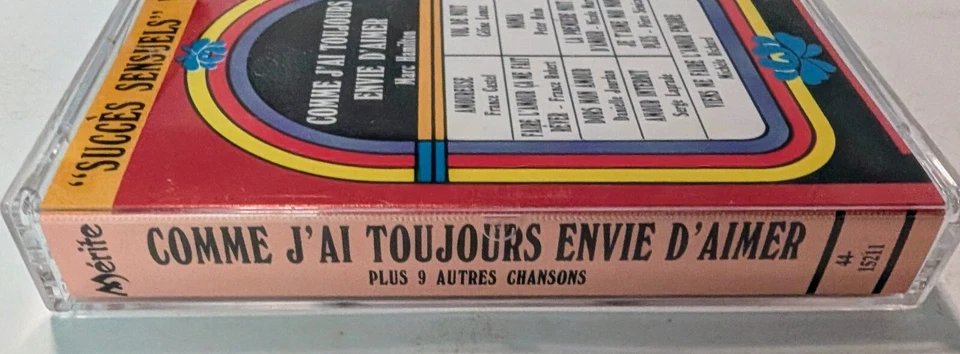 Various - Succès Sensuels Vol. 1 - Canada - Cassette VG+/F (Tested) - Image 2 of 4