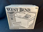 West Bend Automatic Bread & Dough Maker 1-1/2lb American Vintage Refurbished