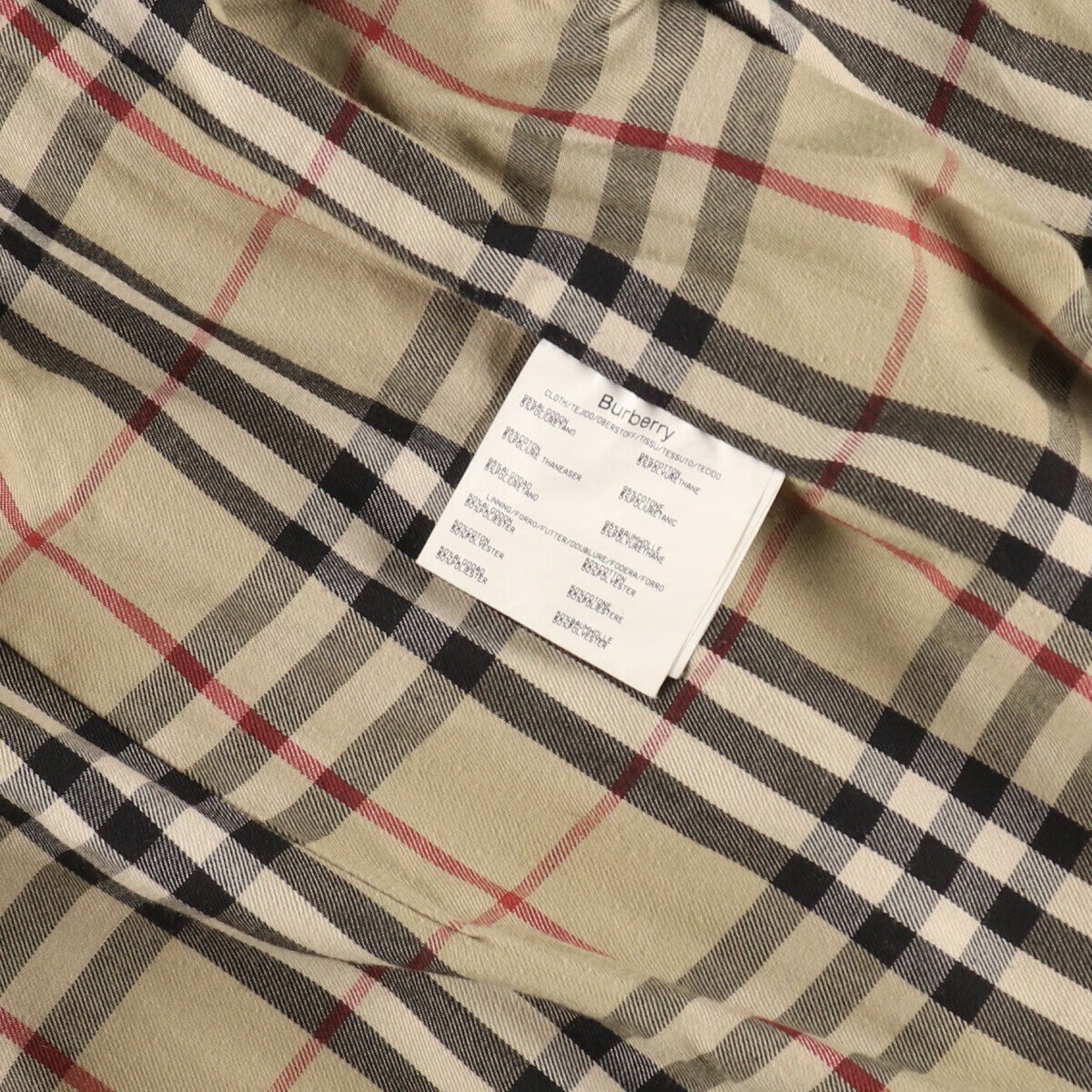 Burberry's LONDON cotton jacket made in Spain, men's size L Burberry's LONDON cotton jacket made in Spain, men's size L