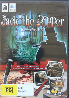 Jack the Ripper - Letters From Hell (PC CD-ROM) Hidden Object Game | eBay