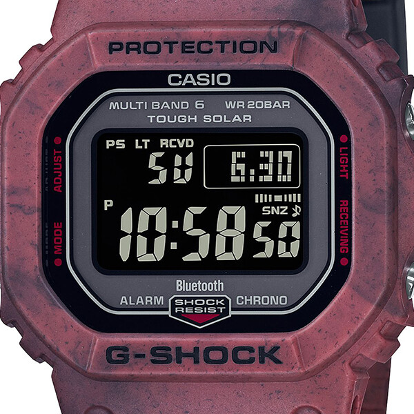 CASIO G-SHOCK GW-B5600SL-4JF Black SAND LAND Red Solar Men's CASIO G-SHOCK GW-B5600SL-4JF Black SAND LAND Red Solar Men's