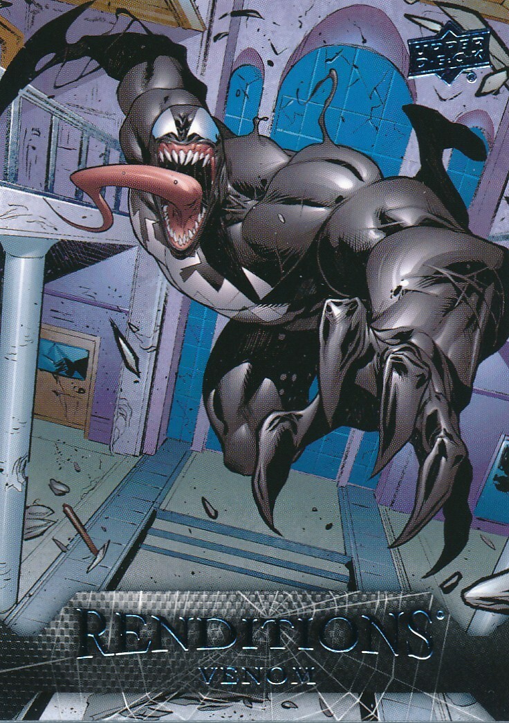 #32 VENOM 2024 Upper Deck Marvel Renditions Spider-Man