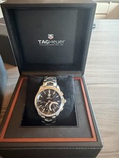 TAG Heuer Link Calibre S CJ1110-0 Black Dial Quartz Chrono 43mm 200m Box